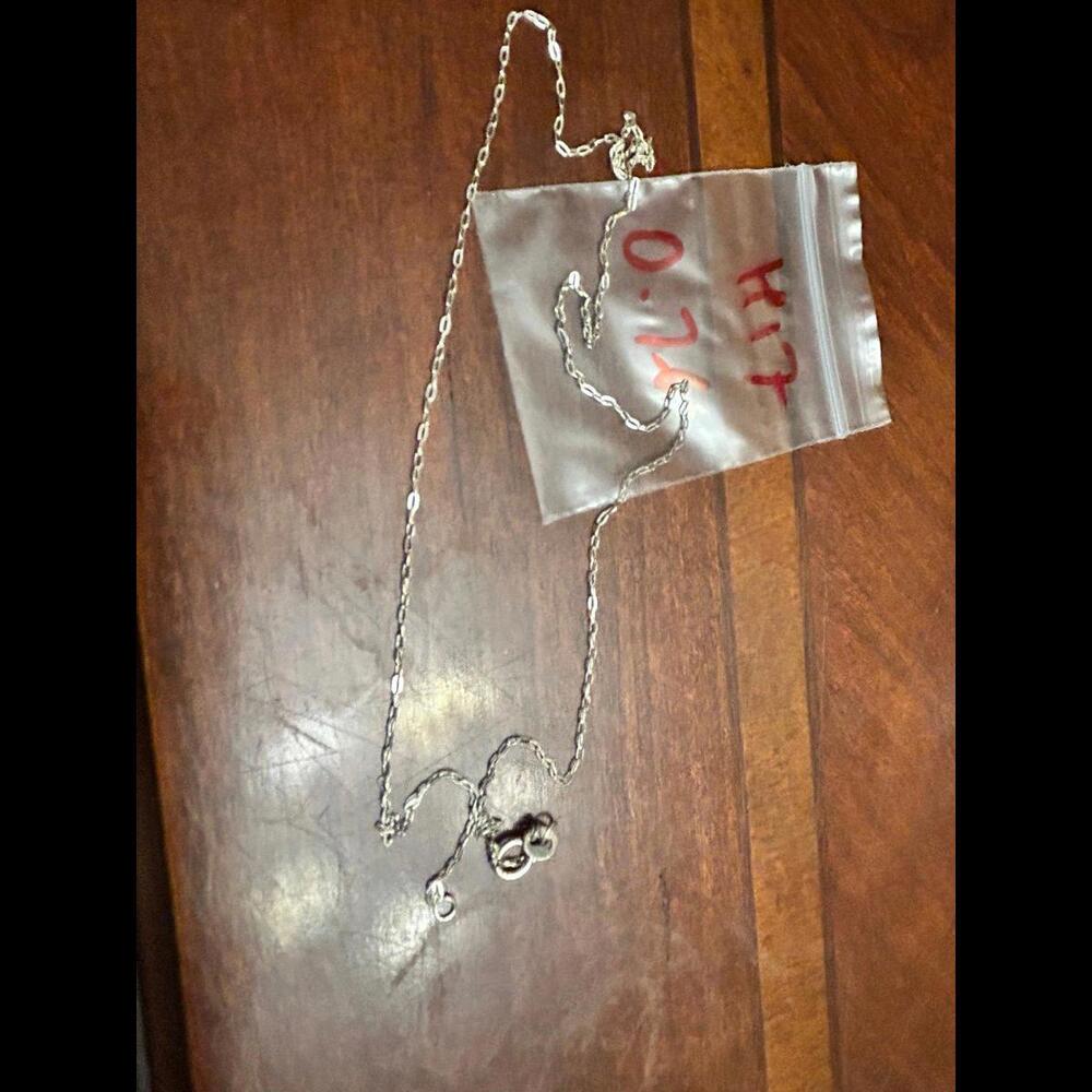925 sterling silver h17 0.76g. 18 inch necklace